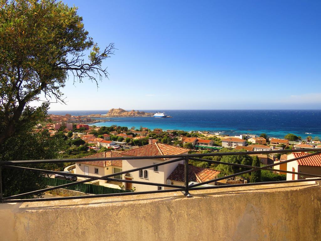 La Bergerie Hotel LʼÎle-Rousse Eksteriør billede